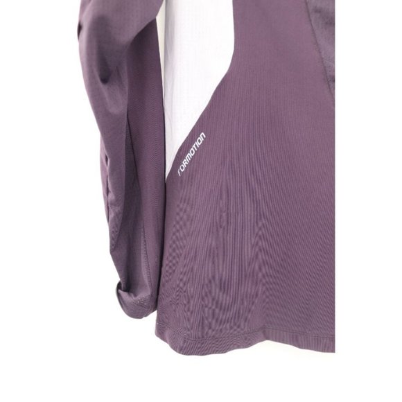 Adidas Women's M Climacool Supernova Formotion V neck long sleeve 3 stripes top - Picture 7 of 12